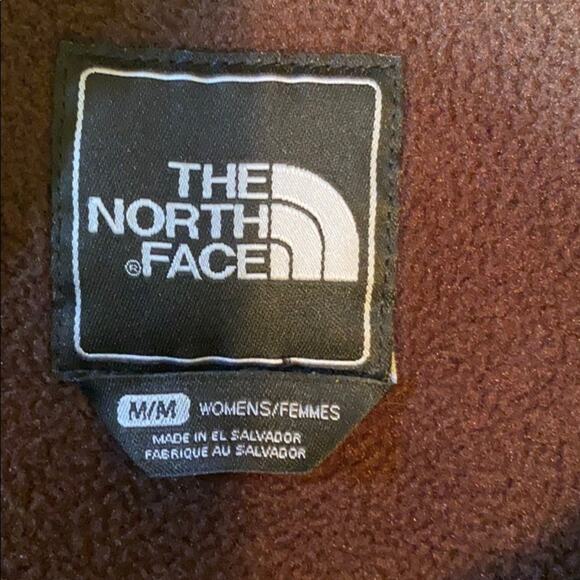 The North Face Polartec Brown Fleece Zip Up Medium - Picture 4 of 11